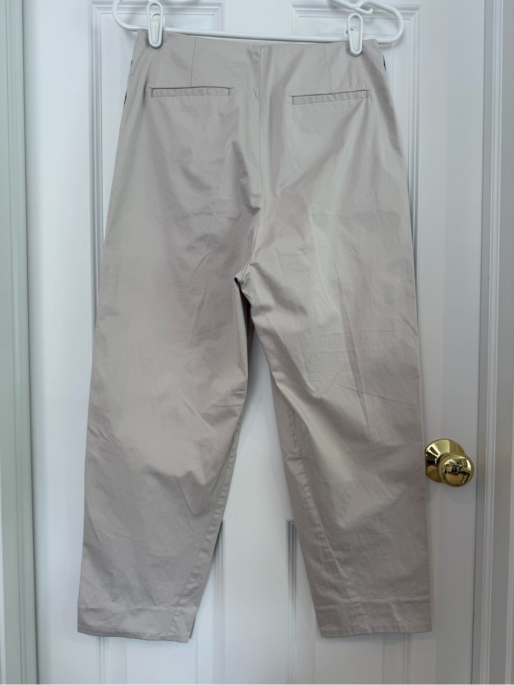 Peserico Handmade Tailored Ankle Length Cotton Pants Size 42 US6 - Picture 12 of 12